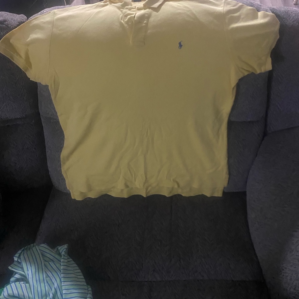 Yellow Polo by Ralph Lauren